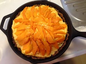 mango mousse pie